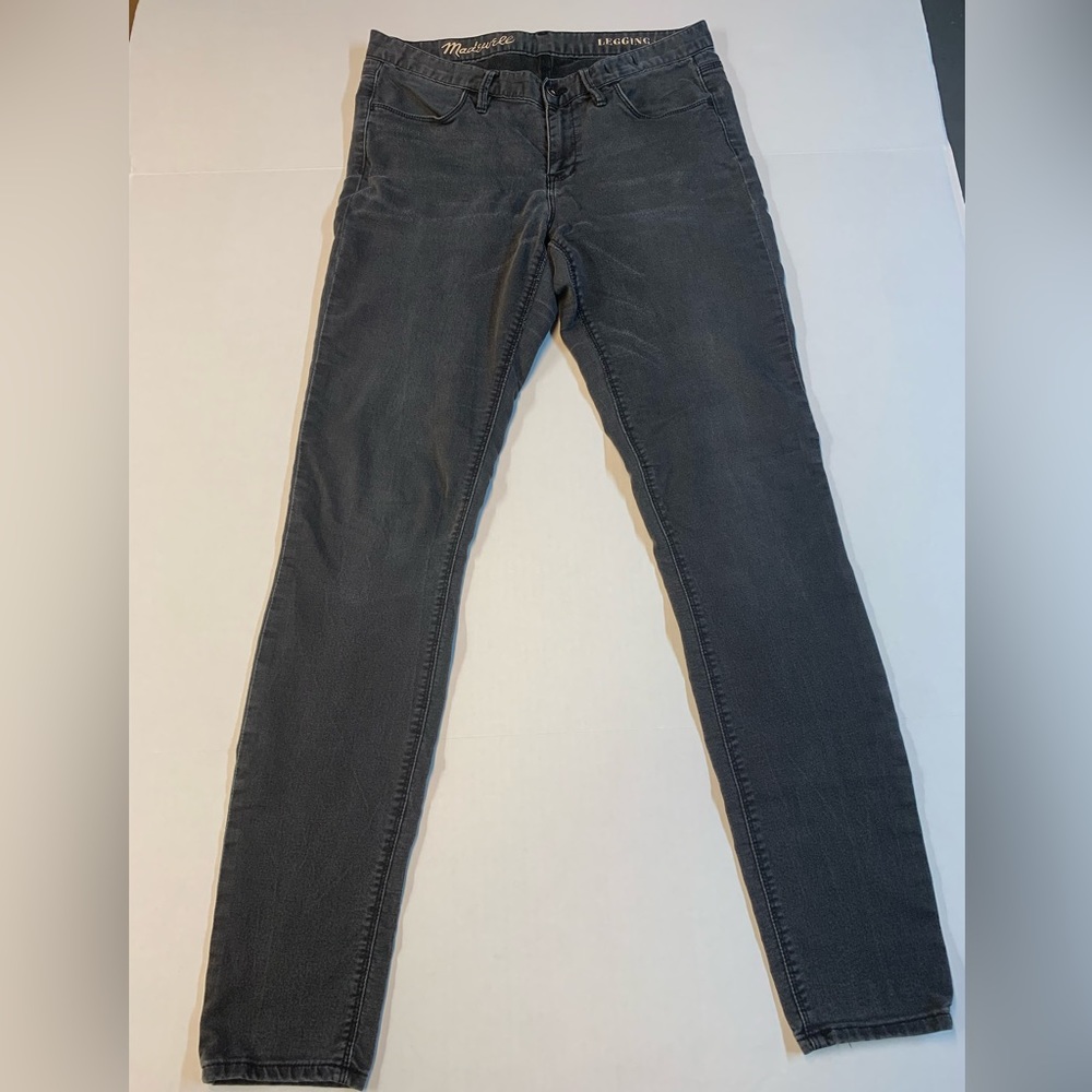 Madewell Denim Leggings womens size 29 black stretchy